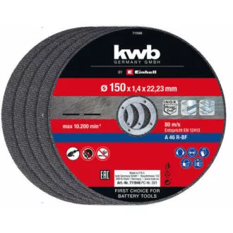 Einhell Vágókorong 5 db 150x1,0 (49711946)