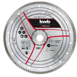 Einhell Gyémánt vágókorong 250x25,4 mm turbo (49797851)