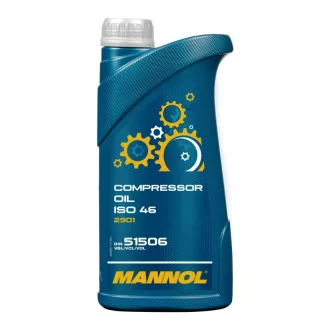  MANNOL 2901 Compressor Oil ISO 46 – kompresszorolaj, 1 l (510041)