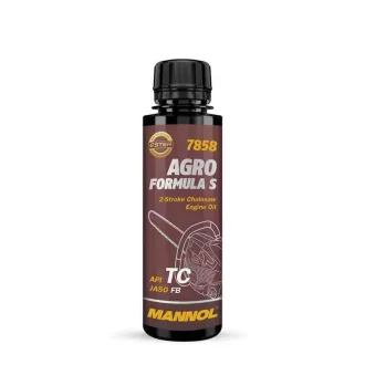   MANNOL 7858 Agro Formula S – 2 ütemű motorolaj kerti gépekhez, 100 ml (510453)