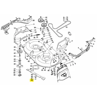 MTD csavar 3/8-24 unf (5170112-04)