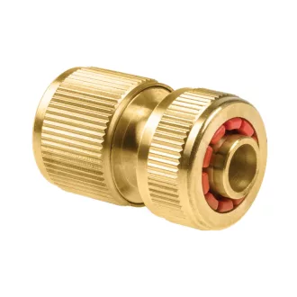   CELLFAST Tömlőcsatlakozó vízstoppos 1/2"  RÉZ (52-820)