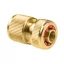 CELLFAST Tömlőcsatlakozó vízstoppos 1/2"  RÉZ (52-820)