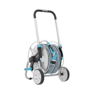   CELLFAST Tömlőkocsi fém szett EXPLORER/MULTIFLEX ATSV 1/2 & quot  50 m (kocsi, tömlő, csatlakozók) (55-060)