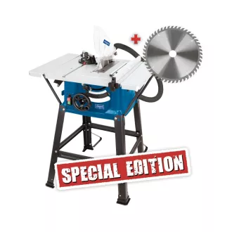   Scheppach HS 81 S Special Edition asztali körfűrész + ajándék 2. fűrészlap (5901311904)
