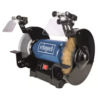   Scheppach SM 200 LB kéttárcsás csiszoló (tárcsa/kefe) (5903111901)