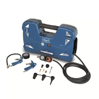   Scheppach Air Case olajmentes táskakompresszor, 2 l tartállyal (5906118901)