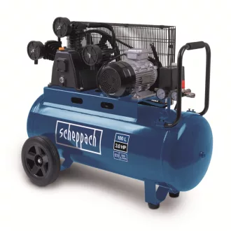   Scheppach HC 550 tc olajkenésű háromhengeres ékszíjas kompresszor 100 l (5906147901)