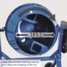 Scheppach MIX 125 - betonkeverő 125 l  (5908403901)