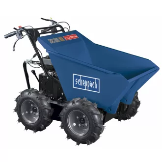   Scheppach DP 3000 - kerekes 4 x 4 meghajtású minidömper mechanikus billenéssel és 300 kg-os terheléssel  (5908802903)