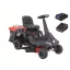 Scheppach MR 230-61 benzinmotoros fűnyíró minirider elektromos indítással, 61 cm, 3 az 1-ben (5911292901)