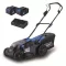 Scheppach BC-MP430-X-SET XL2 akkus fűnyíró indukciós motorral 4 az 1-ben 2x20V, IXES 20V (2 db akkuval és töltővel) (5911415400)