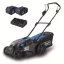 Scheppach BC-MP430-X-SET XL2 akkus fűnyíró indukciós motorral 4 az 1-ben 2x20V, IXES 20V (2 db akkuval és töltővel) (5911415400)