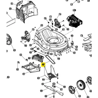 Garland Ékszíj 760Li/787Lw (60320270000-762Li)