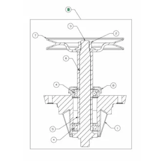 MTD késagy SPDL ASM.PUL.5.40 DIA (618-07277)