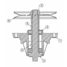 MTD késagy (618-09235)