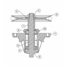 MTD késagy (618-09260)