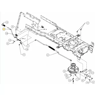 MTD késkapcsoló kar  (647-05047A)