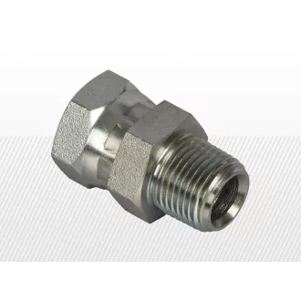   Hidraulika adapter, típusegyenes külső-belső, menet1/4" NPT - 1/4" NPSM, megjegyzésacél (66.107.318)
