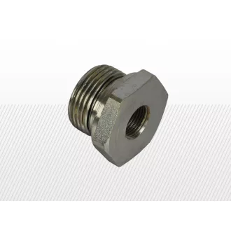   Hidraulika tömbös váltó adapter, típusegyenes külső-belső, menetG 3/8" - G 1/8" BSPP, megjegyzésfix (66.110.177)