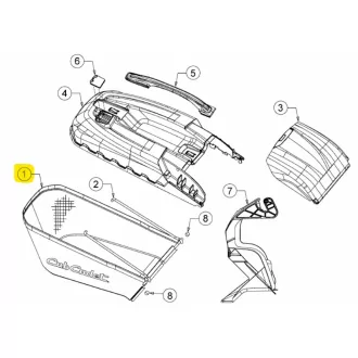   MTD fűgyűjtőzsák DealerMower Q deck 53cm CC 664-04175 (664-04175B)