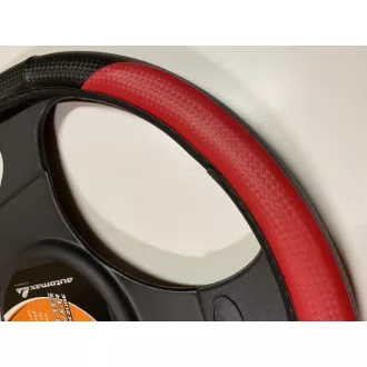 Kormányvédő műanyag Piros-fekete 37-39cm (6705-TUN)