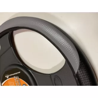 Kormányvédő műanyag Szürke-Fekete 37-39cm (6712-TUN)