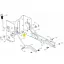 MTD fűnyírótraktor kaszaház hátsó függesztő-állító keret LT-5 (683-04155A-S)