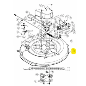 Mtd Késház 76 cm (683-05039E-S)