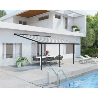   Palram - Canopia Sierra 5400 szürke 3 x 5,46 pergola (703122)