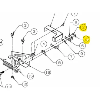 MTD csavar SCR:AB:#8-18:0.50:HXINDWH (710-0227)