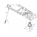 MTD Ékszíjtárcs felfogató csavar (710-04608)