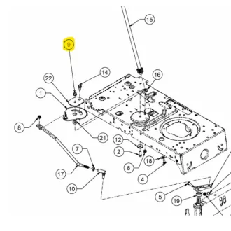   MTD anya NUT.HEXFLGLK.3.8-16.GRF.TOPLK FINISH.MTD  (712-0431)