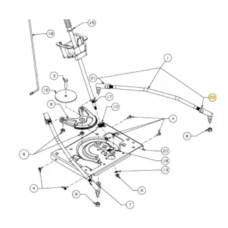 MTD anya NUT:JAM:1/2-20:GR5 (712-3029)