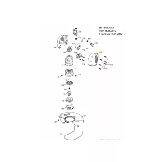 Motor burkolat / 7136031