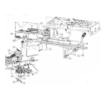 MTD nyomógomb / 720-02028