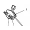 MTD gázkar burkolat bal (731-05578)