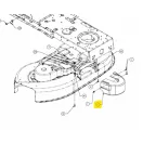 MTD ékszíjvédő burkolat (731-05658A)