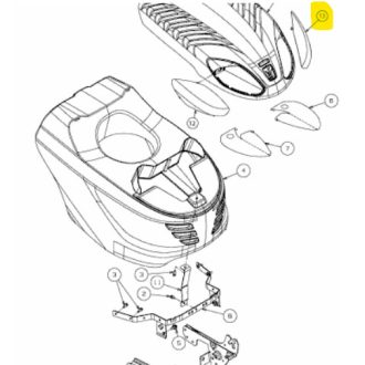 MTD lámpabúra Y-style bal (731-06540)