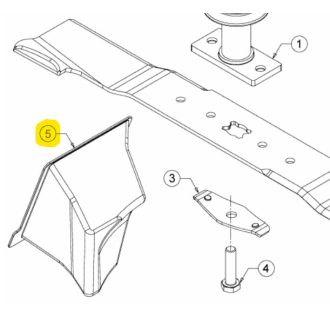 MTD fűnyíró mulcs dugó EuroMower 42, 46cm (731-09211)
