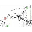 MTD fűnyíró traktor késház burkolat (731-12536)
