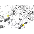 MTD hajtókerék gumitalpas hómaróhoz 7.6X2.04  (731-1538A)