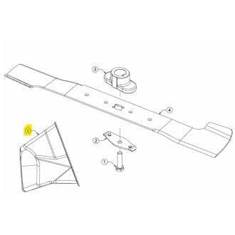 MTD mulcsdugó P deck (731-16051A)