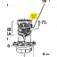 MTD ventilátor elektromos motorra (731-2136)