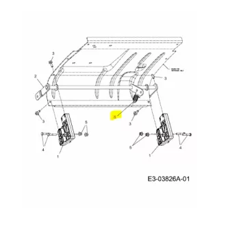 MTD rugó 17,6*54mm / 732-04518