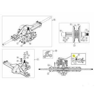MTD nyomórugó / 732-05125