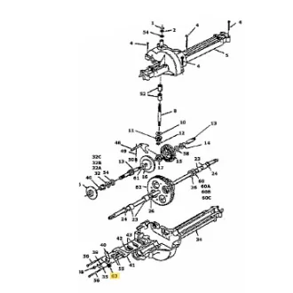 MTD rugó 0,75*3 / 732-0743