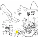 MTD Talajkövető kerék, 734-0973, (734-06265)