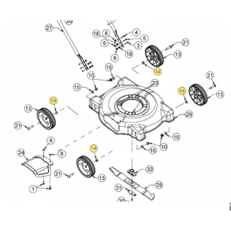 MTD alátét WASH:BLVL:0.375X0.880X0.060 (736-0105)