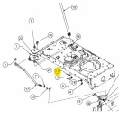 MTD alátét WASH:BLVL:0.384X1.135X0.062 (736-0331)
